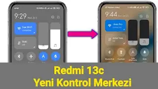 Redmi 13c Kontrol Merkezi Ayarı | Redmi 13cde Kontrol Merkezi Nasıl Değiştirilir