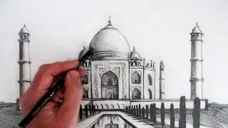 How to Draw the Taj Mahal: Narrated Step by Step