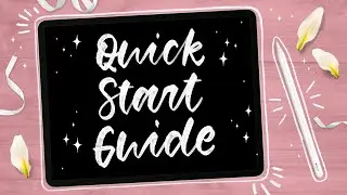 iPad Lettering for Beginners - how to get started quickly!