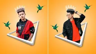 3D Dp Portrait Photo Editing Tutorial | PicsArt Dp Photo Editing