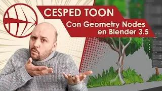 Blender 3.5 - Creando césped Cartoon impresionante en Blender 3.4