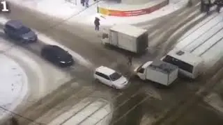 Придорок просто бегает по дороге