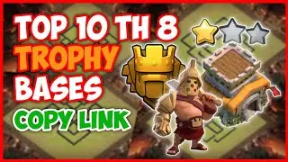 TOP 10 TH 8 TROPHY BASES with COPY LINK 2020 #3