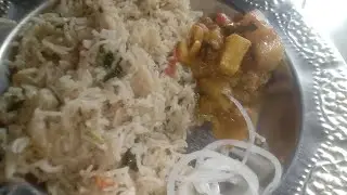 Coconut Milk & Dry Fruits Bagara Rice - The Royal Hyderabadi Feast