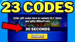 All WORKING Blox Fruits CODES In 30 SECONDS! (Update 20)