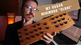 DO YOU REALLY NEED AN ANALOG SYNTH? My MINIMOOG "Clone" Workflow