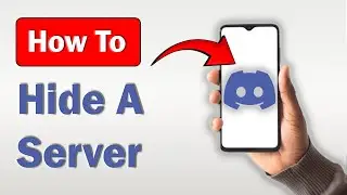 How to Hide Discord Servers on Mobile! (Android & iPhone)