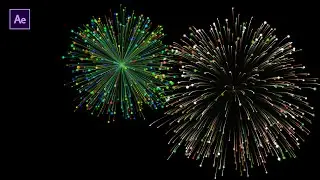 After effects tutorial | Firework amination in after effects