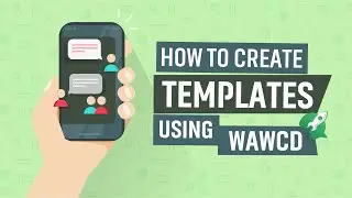 Save time with predefined templates using WAWCD - Best WhatsApp tool