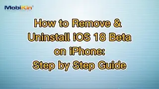 How to Remove & Uninstall iOS 18 Beta on iPhone: Step by Step Guide