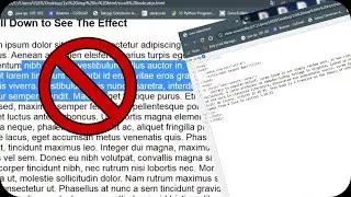 How To Disable Selection In Your Website Using HTML CSS & JS