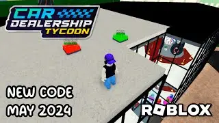 Roblox Car Dealership Tycoon New Code May 2024