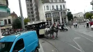 Parada tramvaielor in CARAVANA TIMPULUI, calatorie cu un tramvai cu cai (3), 19 Septembrie 2009