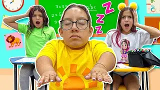 Jéssica e a Nova Amiga Sonâmbula na Escola e aprende sobre ser um bom amigo