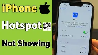 Hotspot not showing in iPhone | iPhone me Hotspot show nahi ho raha hai