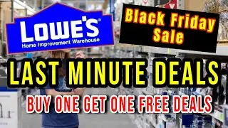 Lowes Black Friday Sale 2023 - Buy One Get One Free Tool Deals