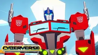 Transformers: Cyberverse | Optimus Prime Arrives! | Animation | Transformers Official