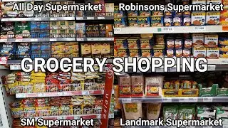 SUMMARY OF GROCERY SHOPPING TRIPS COMPILATION with Prices