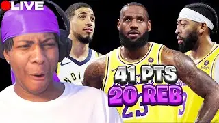 Lvgit LIVE Reaction To PACERS vs LAKERS | NBA IN-SEASON TOURNAMENT CHAMPIONSHIP 🏆| December 9, 2023