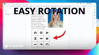 How to Rotate Table in Google Docs