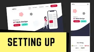 Figma To HTML - One Page Website - Setting Things Up