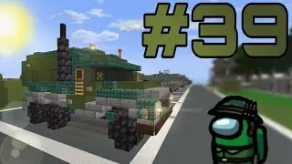 Minecraft- Tutorial как построить военную  машину ?( УРАЛ ТАЙФУН ) bonus #39