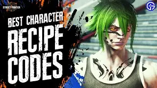 Street Fighter 6 Character Recipes Codes⚡PART 5⚡SF6 Avatar Creation Passwords - Naruto, Bruce Lee!