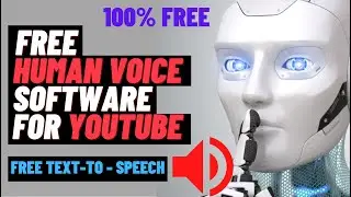 BEST TEXT TO SPEECH SOFTWARE FOR YOUTUBE Completely FREE