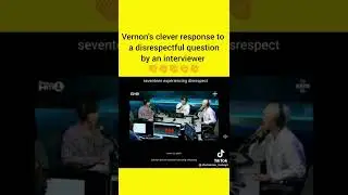Seventeen faces disrespect from an interviewer | Vernon clarifies