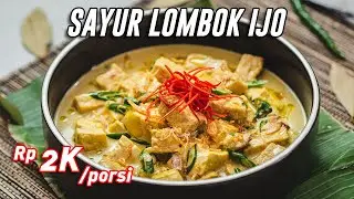 Khas Jawa Tengah ! Praktis Enak ! Resep Jangan Lombok Ijo [ Sayur Lombok Ijo