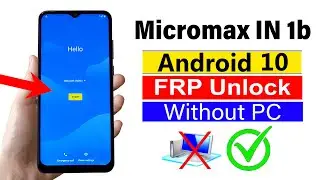 Micromax IN 1b ANDROID10 : Gmail Account Remove (Without pc)