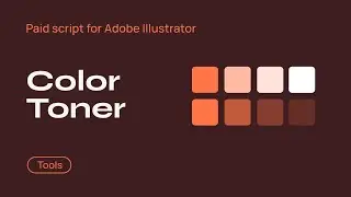 Create Tints, Shades, and Tones using ColorToner (Paid Adobe Illustrator Script)