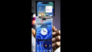 iPhone 14 Pro's Dynamic Island Feature Now Available For All Android Phones 🤣 #shorts