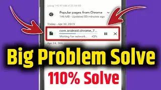 chrome waiting for network problem | chrome download pending problem