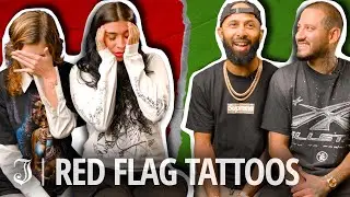 Red Flag Tattoos | Tattoo Artists React