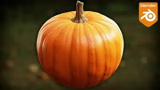 Procedural Pumpkin Material (Blender Tutorial)