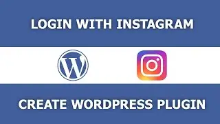 WordPress Login With Instagram | Create Plugin