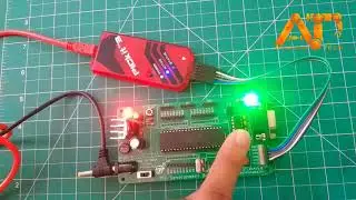 PIC16F877A blink an LED with PICKit 3
