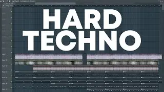 How To Make HARD TECHNO!! - FL Studio Tutorial (+FREE FLP)