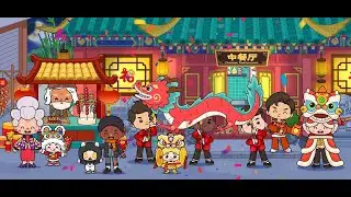 Roarrrr! Year of the Dragon! 🐲 Decorate your own restaurant! | Official Trailer | AHA WORLD