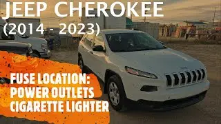 Jeep Cherokee - POWER OUTLET / CIGARETTE LIGHTER FUSE LOCATION (2014 - 2023)