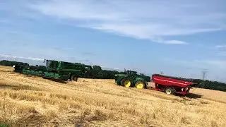 Wheat harvest | broke down | rained out