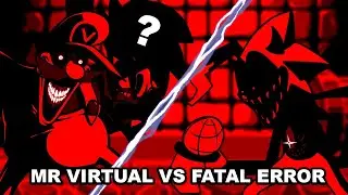 Mr. Virtual Vs Fatal Error + ??? (Paranoia Cover) - Mario Madness V2 FNF