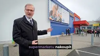 Premiér Fiala nakoupil v Německu. Zjistil, že je tam levněji.