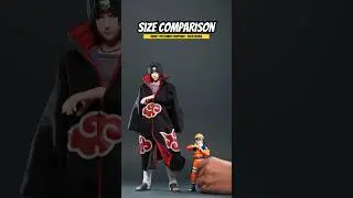Size comparison: Rocket Toys Naruto Shippuden - Itachi Uchiha 