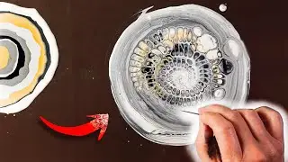 ONE STEP to Achieve Perfect Cells - Beautiful Ammonites in Resin| AB Creative Tutorial