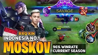 SAVAGE Perfect [Former Top 1 Global Moskov] By RRQ XINNN. - Mobile Legend