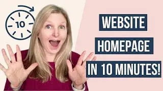 SHOWIT TUTORIAL: How to create your website homepage in 10 minutes!