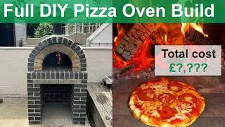 DIY Pizza Oven Build [Timelapse] + Project Cost