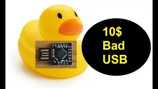 Hacking PC with 10$ perfect BadUSB / Rubberducky / USB device based on Arduino Leonardo  SS Beetle